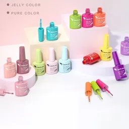 VENALISA Upgraded Formula Hema Free UV & LED Gel Nail Polish 7.5ml - Shade 544 image 4