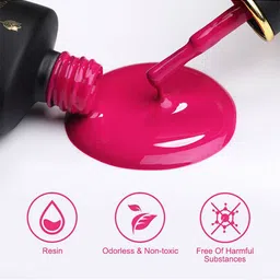 BORN PRETTY Black Spar Series Glossy UV LED Gel Nail Enamel 10ml- Shade BP119 image 4