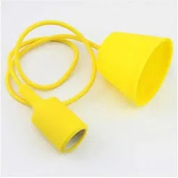 zoreza Ceiling Lamp Holder - Durable and Decorative E27 Bulb Holder for Modern Light Fixtures Modern Design. (YELLOW) image 4