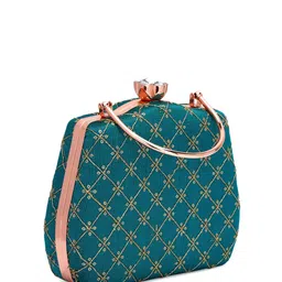 Toobacraft Embellished Box Clutch image 4