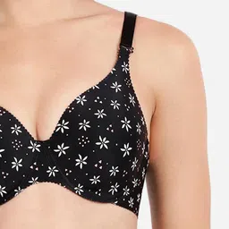 shyaway Pack of 3 Floral Medium Coverage Lightly Padded T-shirt Bra-All Day Comfort image 2