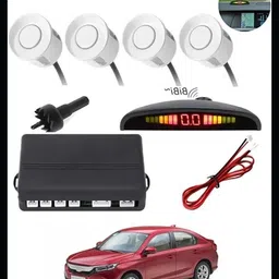 sbstore Car Premium 4 White Reverse Parking Sensor-AP25A499 Car Premium 4 White Reverse Parking Sensor-AP25A499 Parking Sensor-picture-21