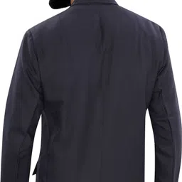 click one Men Solid Single Breasted Party, Formal, Casual Blazer image 2