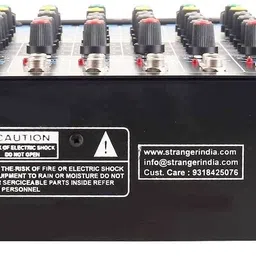 se stranger SM-120E 12 Channel Live Audio Mixer Analog Sound Mixer image 4