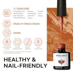 Modelones Coloring Life Soak Off UV & LED Cured Gel Nail Polish 7 ml - MD 1374 image 2