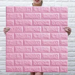 diseno Vinyl Decorative Pink Wallpaper image 1