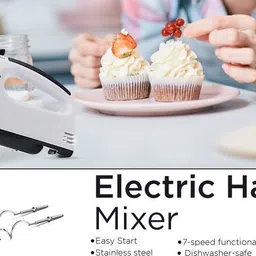 imkat 260 W Multicolor Electric Whisk, Hand Blender image 5