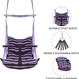 sprointal Swing Chair for Kids Baby Children jula 1-6 Years Old Baby with SafetyBelt Swing Swings image 4