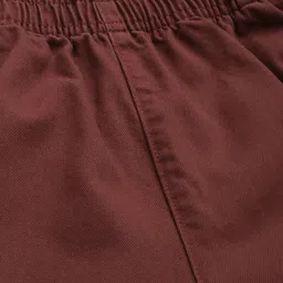 roadster Women Regular Fit Brown Cotton Blend Trousers image 4