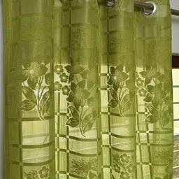 fabrilia 274 cm (9 ft) Long Door Net Semi Transparent Curtain (Pack Of 2)-picture-19