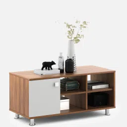 a globia creations Atlas Coffee Table in Exotic Teak Colour image 2