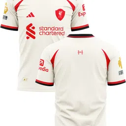 izon Men Printed Round Neck Polyester White T-Shirt image 3