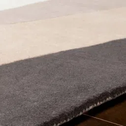 Safiya Carpet Peach-Coloured Geometric Hand-Tufted Woollen Carpets image 4