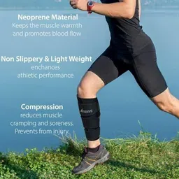 nivave Adjustable Calf Support Brace Sleeve Supporter image 5