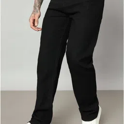 evergreen enterprise Men Jogger Fit Mid Rise Black Jeans image 2
