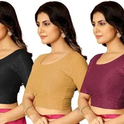 kh fashionist U-Neck Women Blouse image 1