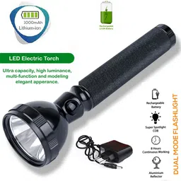 firstlike Rechargeable 2 Mode 700 Meter Long Range Waterproof LED Search Light Torch-picture-15