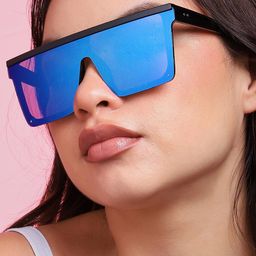 HAUTE SAUCE by  Campus Sutra Women Rectangle Sunglasses SUM23_HSSG1398-picture-20