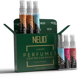 neud Luxury Perfumes for Women - 1 Pack (6 Vials x 10ml Each) Eau de Parfum-60 ml-picture-15