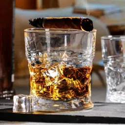 Eclectic Italian Crystal Whiskey Glass 320Ml (Set Of 6)-image-14