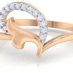 Diamtrendz Jewels R-RG-81 18kt Diamond Rose Gold ring image 3