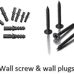 crownista wooden side table black, Wooden Wall Shelf (Number of Shelves - 3, Black) Wooden Wall Shelf image 2