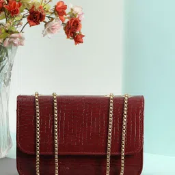 dressberry Women Maroon Shoulder Bag-picture-22