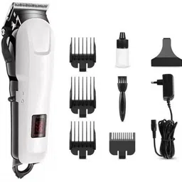 JAMMY ZONES KM809 Professional Electric Haircut Machine LCD Display Hair Clipper Trimmer A3 Fully Waterproof Trimmer 250 min Runtime 4 Length Settings-picture-41