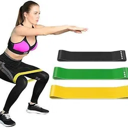 cardiorama Professional Resistance Loop Exercise Bands For Physical Therapy,Yoga,Pilates Fitness Band image 1