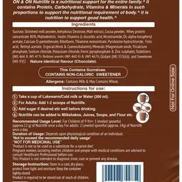 new on & on Nutrilife Chocolate Flavoured Nutritional Supplement Powder image 4