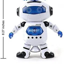 effe shoppe Dancing Robot with Flashing Lights and Music for Kids image 2