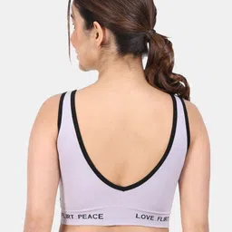Amour Secret Pack Of 2 Full Coverage Lightly Padded Medium Impact Anti-Odour Sports Bra image 3