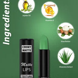 PERPAA Set of 2 Cremy Matte Long Lasting Bullet Lipstick - 3.5 g Each image 4