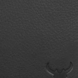 NAPA HIDE Men Black Solid RFID Protected Genuine Leather Two Fold Wallet image 2