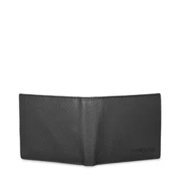 WildHorn Men Black Solid RFID Protected Genuine Leather Two Fold Wallet image 3