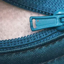 ZEBA Blue & White Abstract Square Cushion Covers image 2