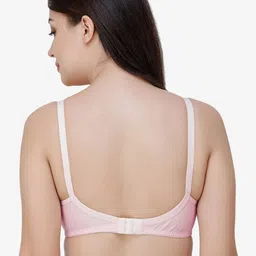 College Girl Pack of 3 Non-Padded Non-Wired Full Coverage Pure Cotton Bra image 5