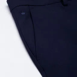 Louis Philippe Men Super Slim Fit Formal Trousers image 4