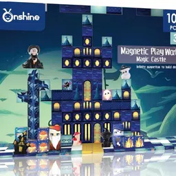 knick knack Magnetic Building Blocks Magic Castle-picture-15