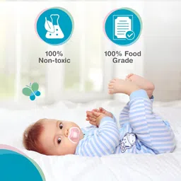 wanqlyn Baby Silicone Pacifiers/Soothers with Cute Cartoon Animal Designs Teether and Feeder image 4