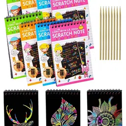 OPINA Kids Pack Of 8 Scrap Books image 3