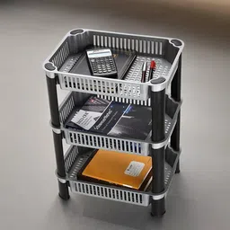 zubix Utensil Kitchen Rack Plastic image 3