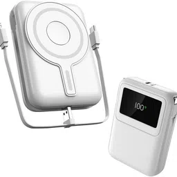 10000 mAh 30 W Wired & Wireless With MagSafe Mini Pocket Size Power Bank-image-44