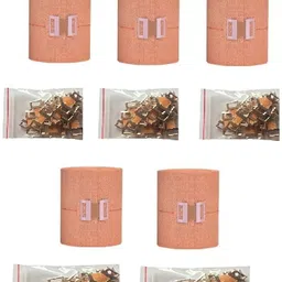 rare oceans ELASTIC CREPE BANDAGE ROLL SPORTS WRIST WRAP STRAPS (PACK OF 5) Crepe Bandage-picture-23