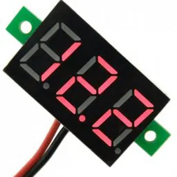 solnoi electronics Digital Voltmeter dc 4.7-32V 2 wires Voltage Panel Meter Voltmeter image 5