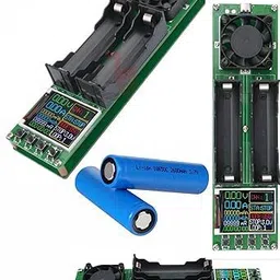 doctorgentle 18650 Lithium Battery Capacity Tester MaH MwH Digital Discharge Load Battery Digital Multimeter image 1