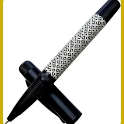 Premium Lilliput Black Metal Body Smooth Writing Magnetic Cap Best Roller Ball Pen-image-37
