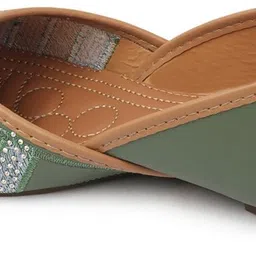 anouk Ethnic Embroidred Jutis and Mojaris Bellies For Women image 5