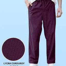 gibbonte Men Solid Multicolor Track Pants image 4