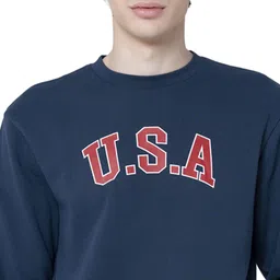 red tape Men Full Sleeve Printed Sweatshirt image 4